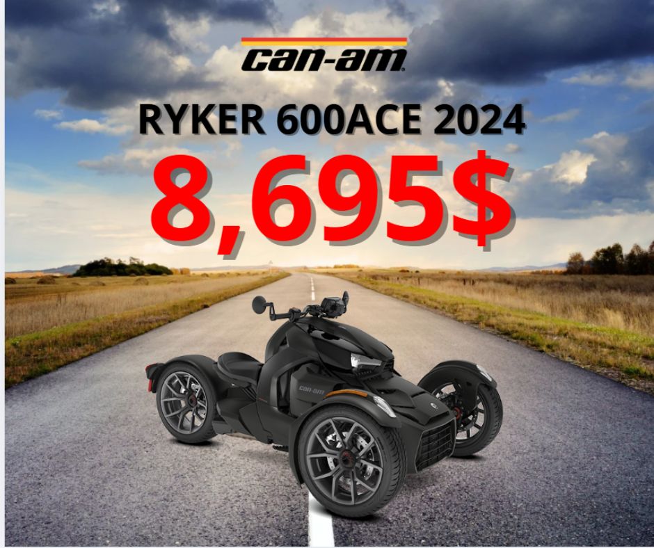 CAN-AM RYKER 600 ACE 2024 DÉMO